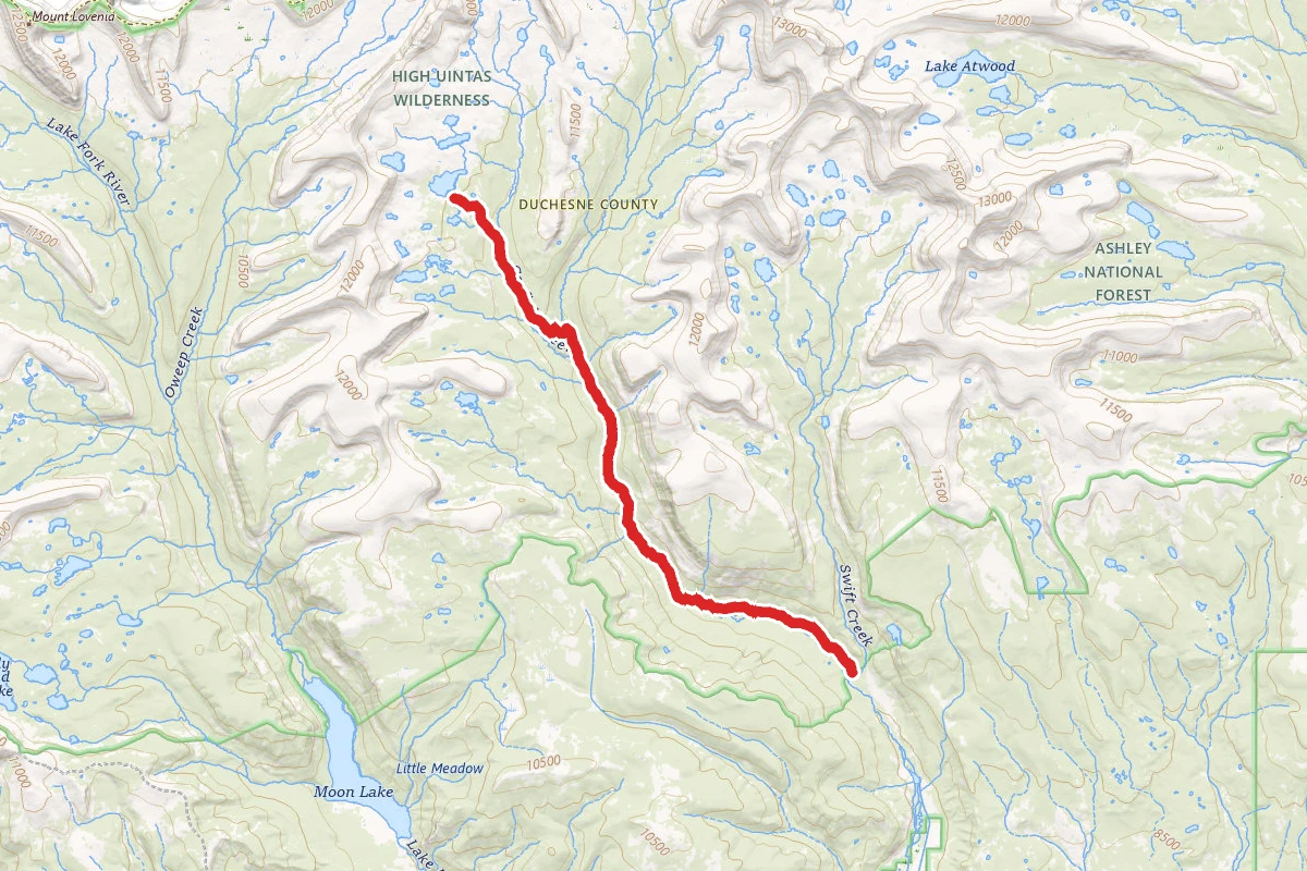 Five Point Lake Trail
