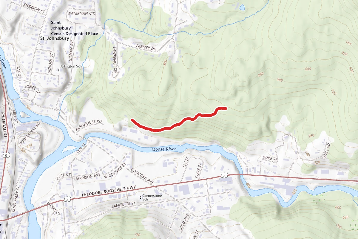 St. Johnsbury Blue and Green Trail