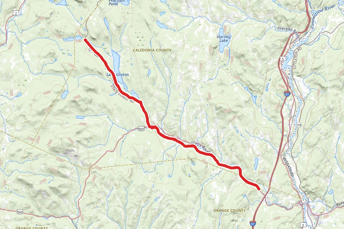 Cross Vermont Rail Trail