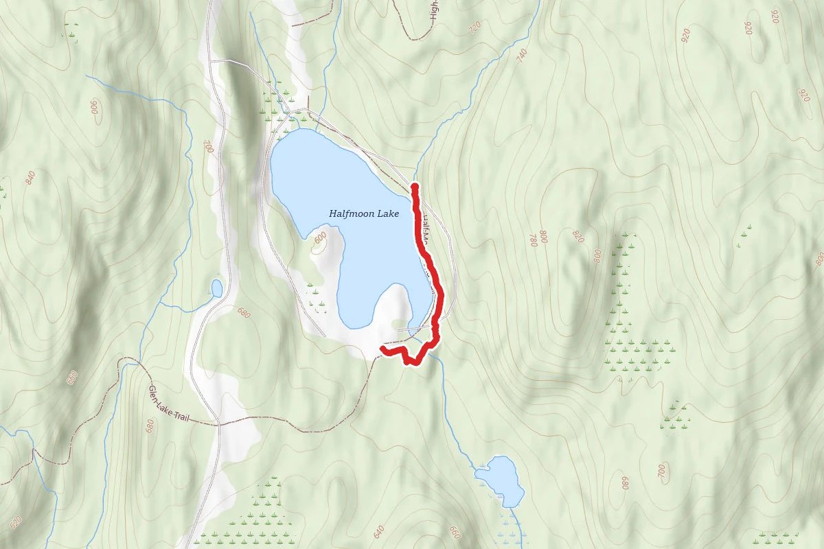 Half Moon Lake Shoreline Trail