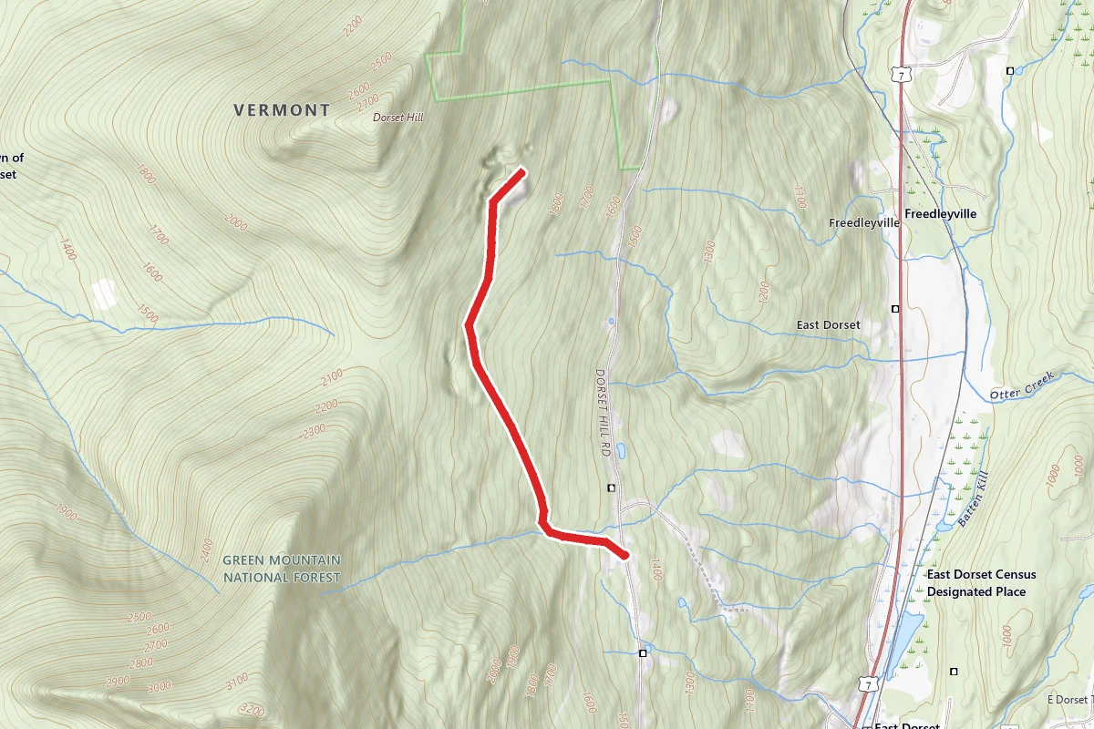 Freedleyville Quarry via Legal Trail 6