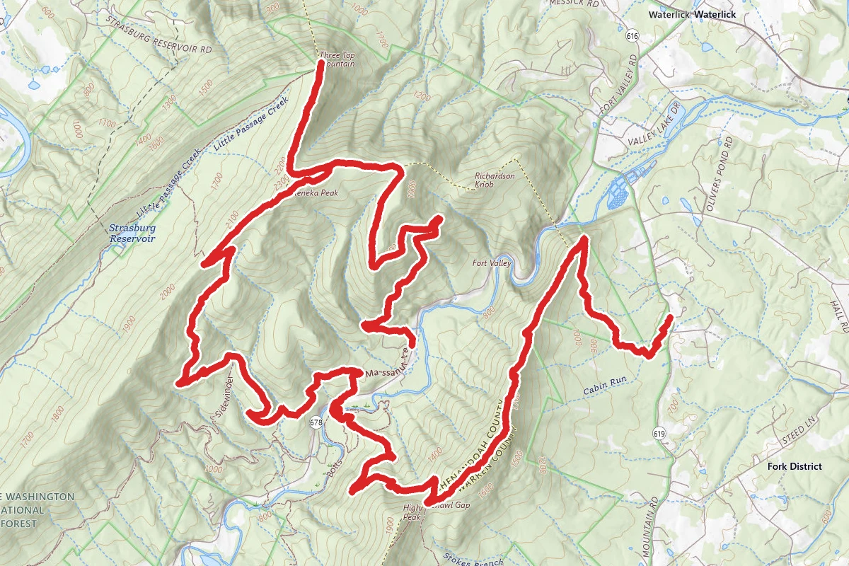 Buzzard Rock and Signal Knob