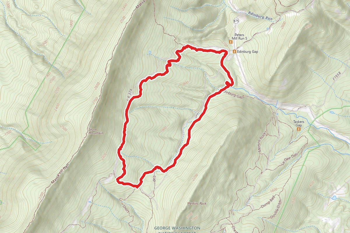 Taskers Gap OHV Route