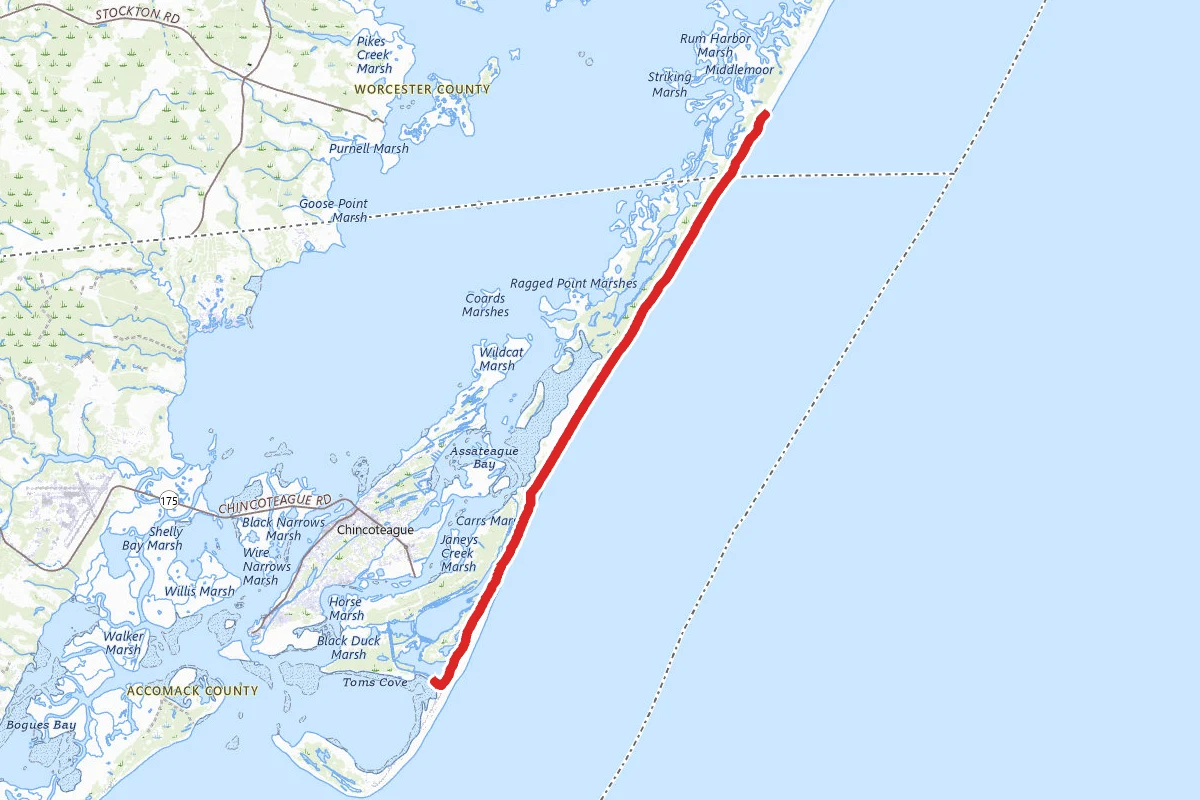 Beachfront Backpacking Trail