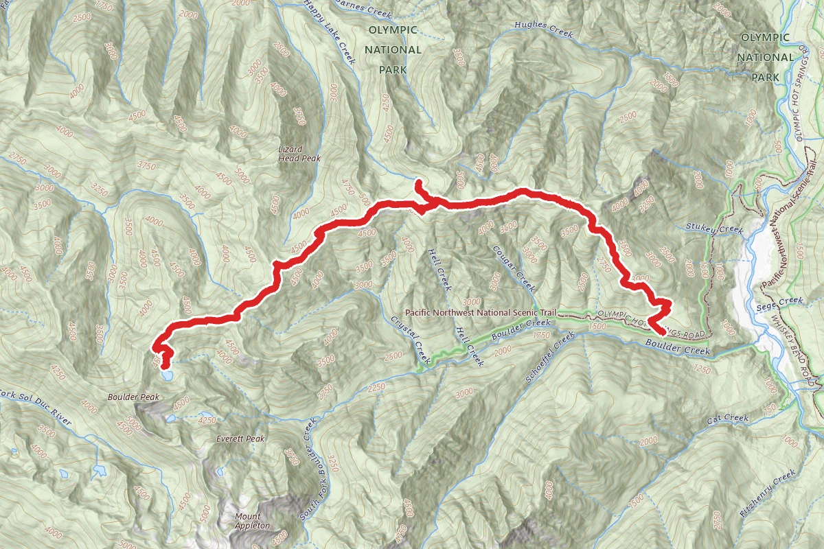 Happy Lake Ridge Trail