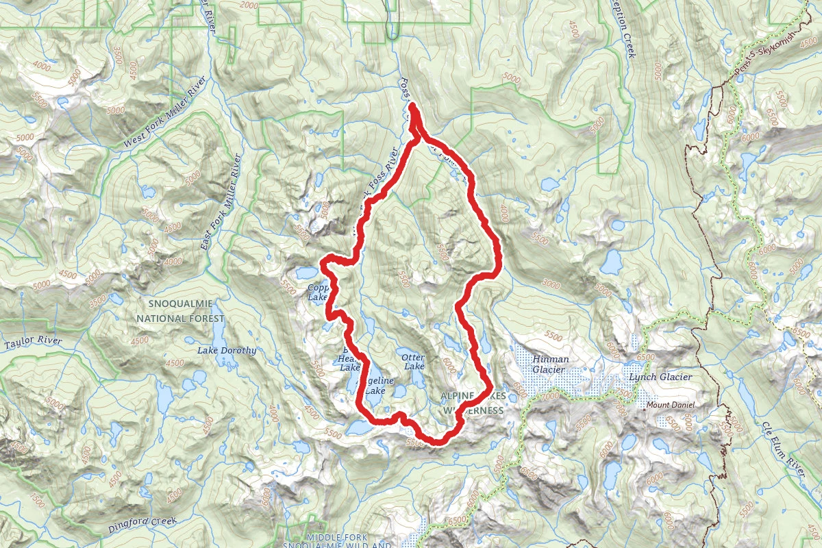 Alpine Lakes High Route