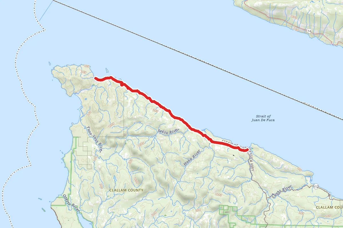 Clallam Bay to Neah Bay Scenic Drive