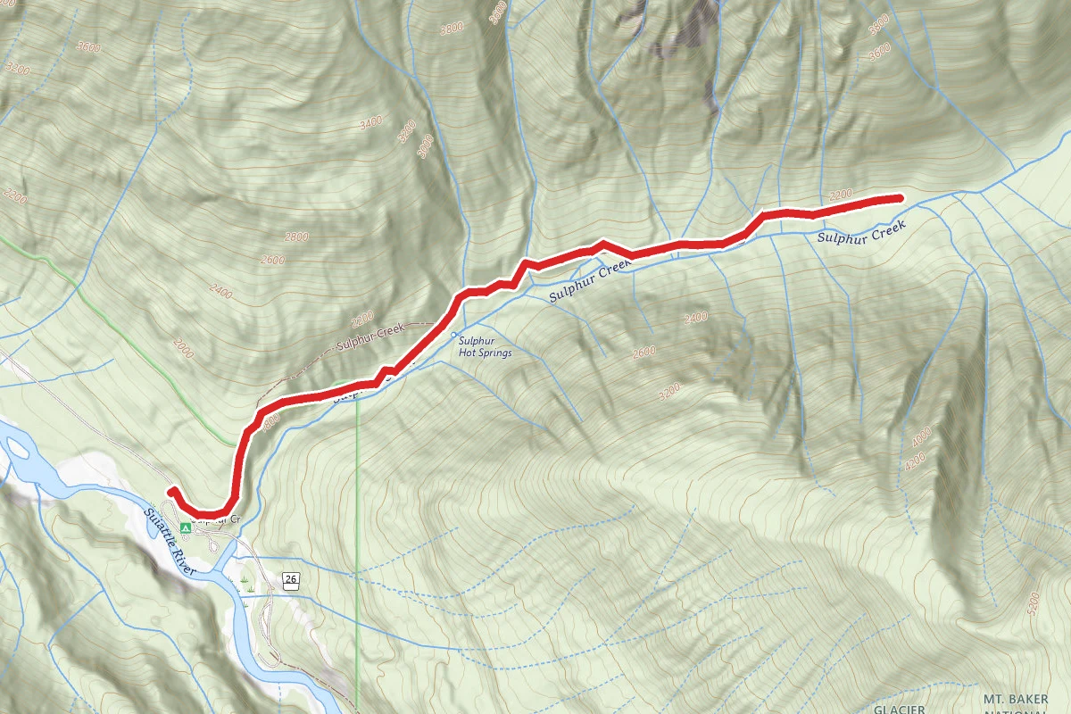 Sulphur Creek Trail