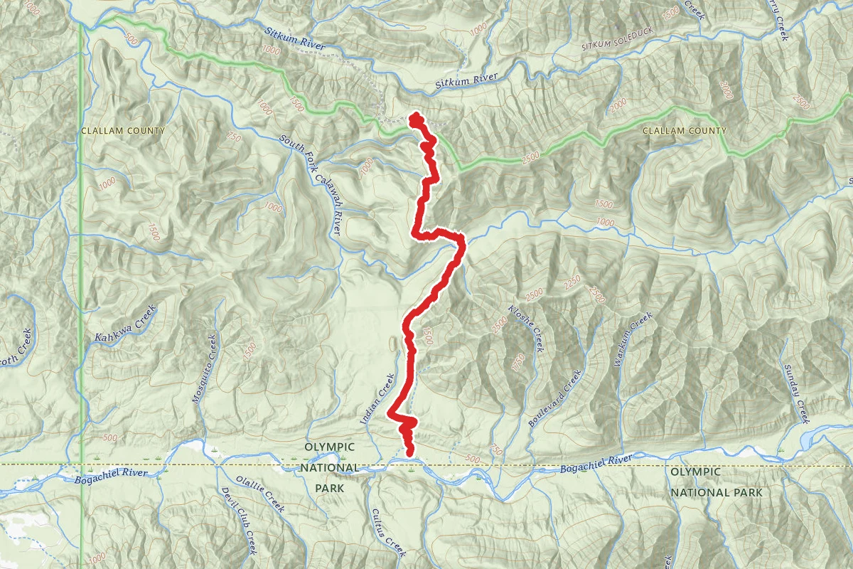 Rugged Ridge to Indian Pass Trail