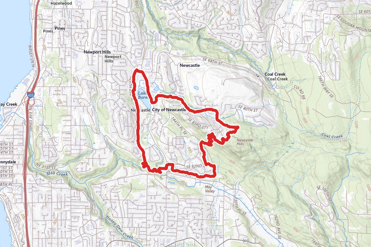 May Creek, De Leo, and China Creek Loop