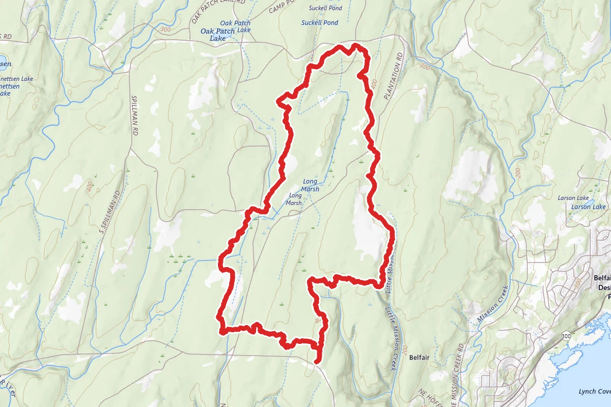 Tahuya River, Connector, and Mission Creek Trails Loop
