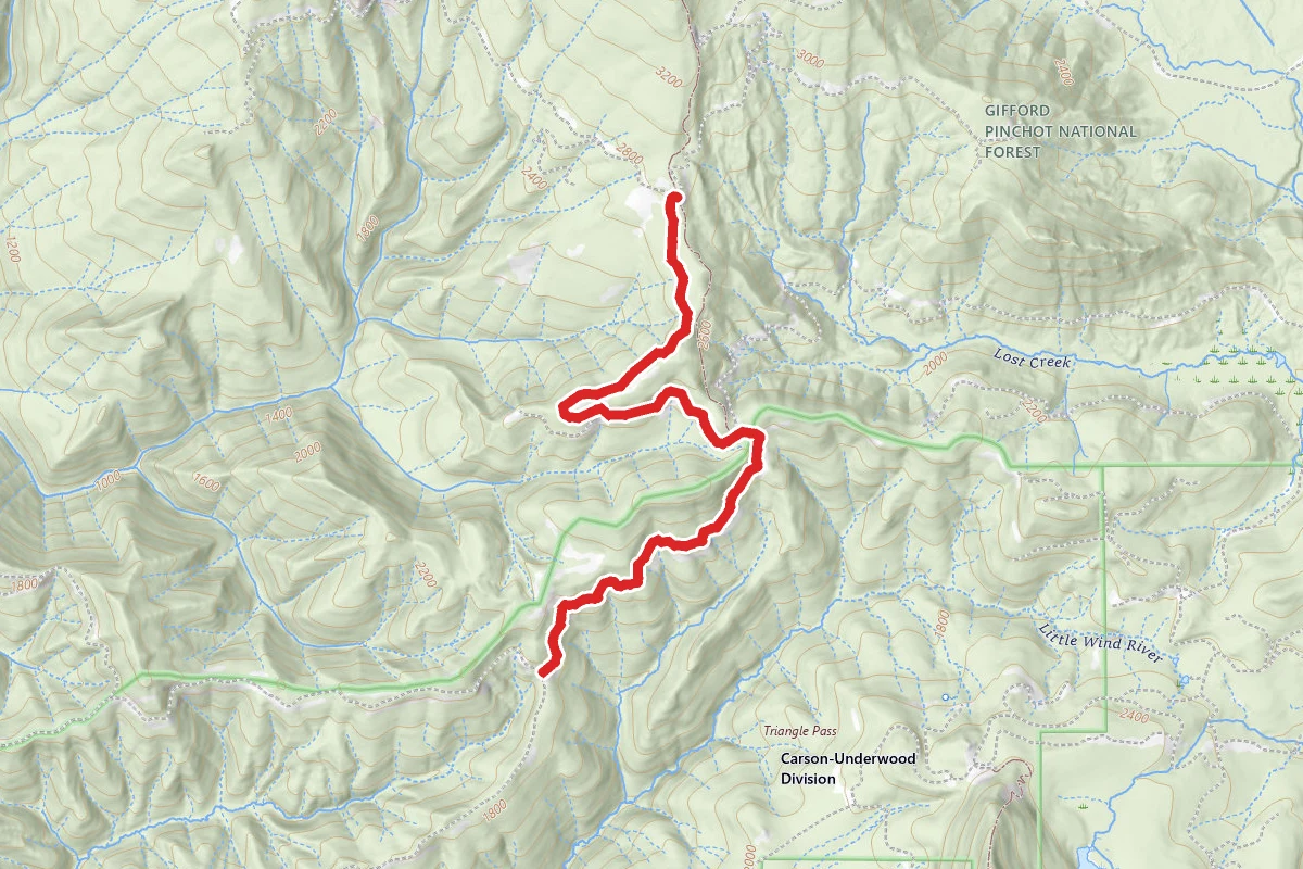 Triangle Pass OHV Road