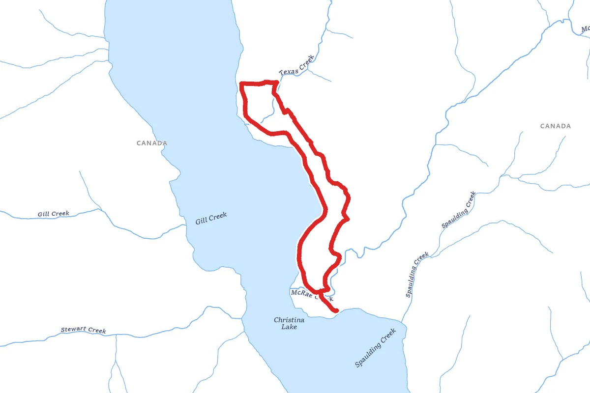 Badger Trail and East Lake Drive