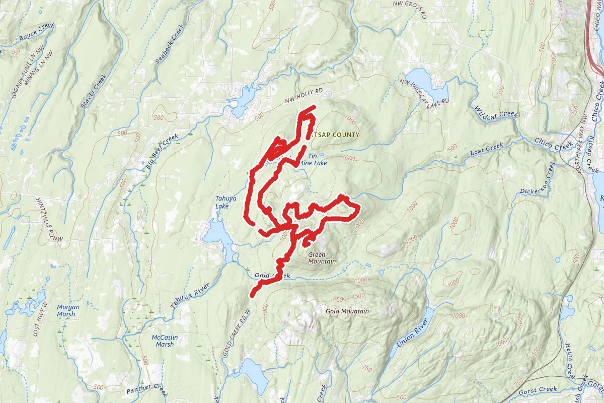 Gold Creek Trail, Green Mountain, and Wildcat Trail OHV Trail