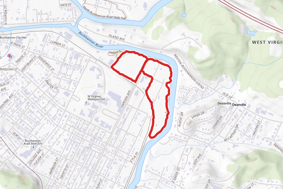 Poundstone Memorial River Walk Trail