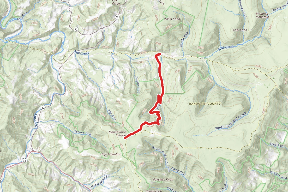 Mount Porte Crayon Trail
