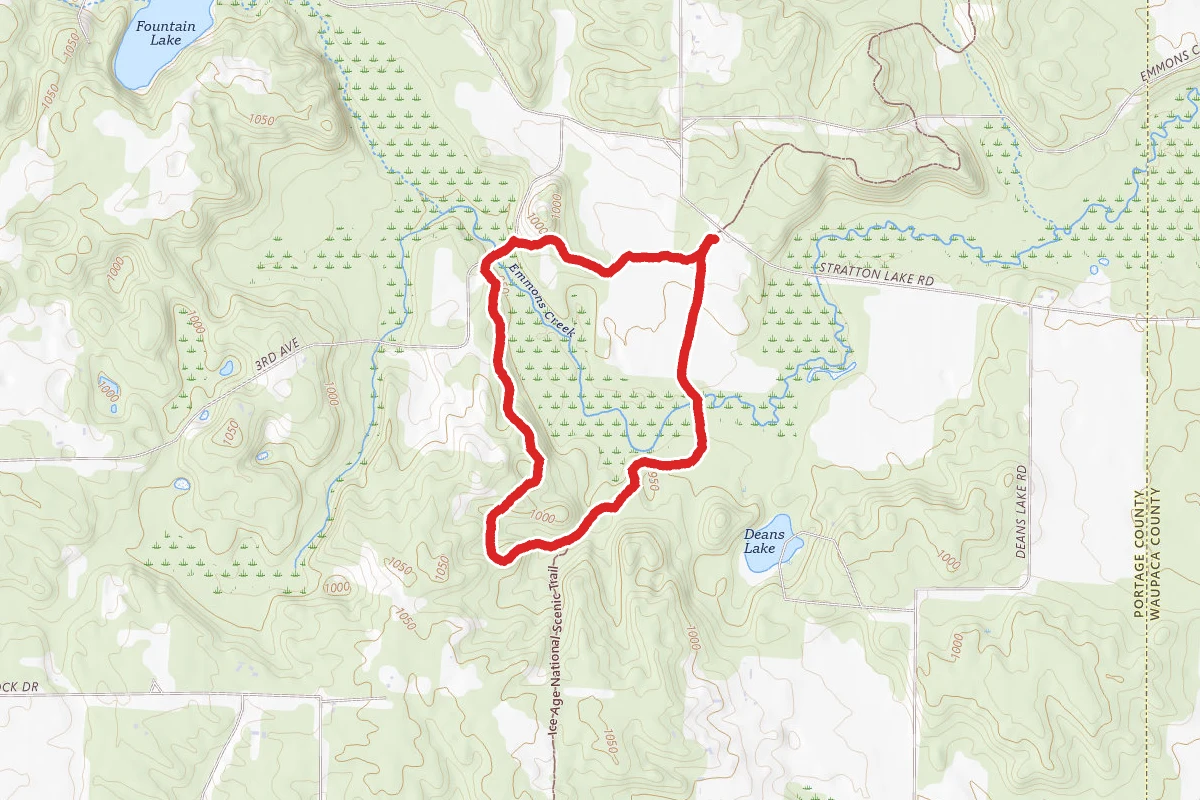 Ice Age and Emmons Creek Loop