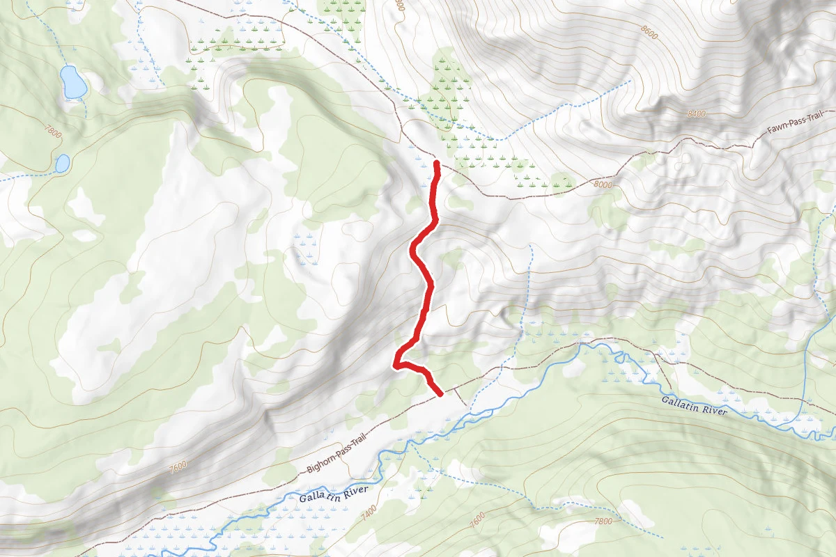 Fawn Pass to Bighorn Pass Cutoff