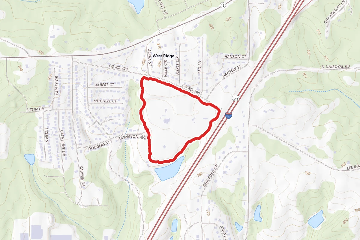 West Ridge Park Fitness Trail