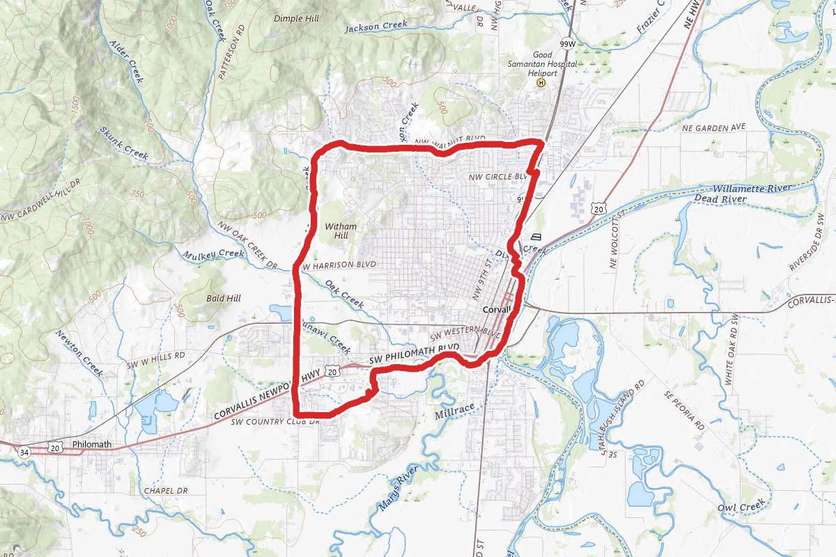 Corvallis Bike Loop