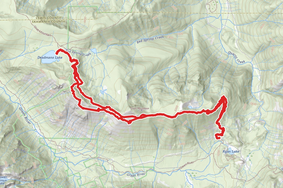 Deadman's Lake via Goat Mountain Trail #217