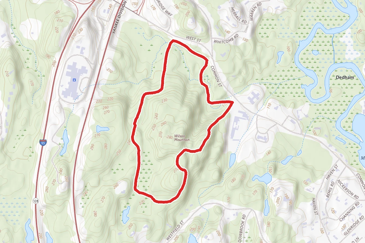 Wilson Mountain Reservation Trail
