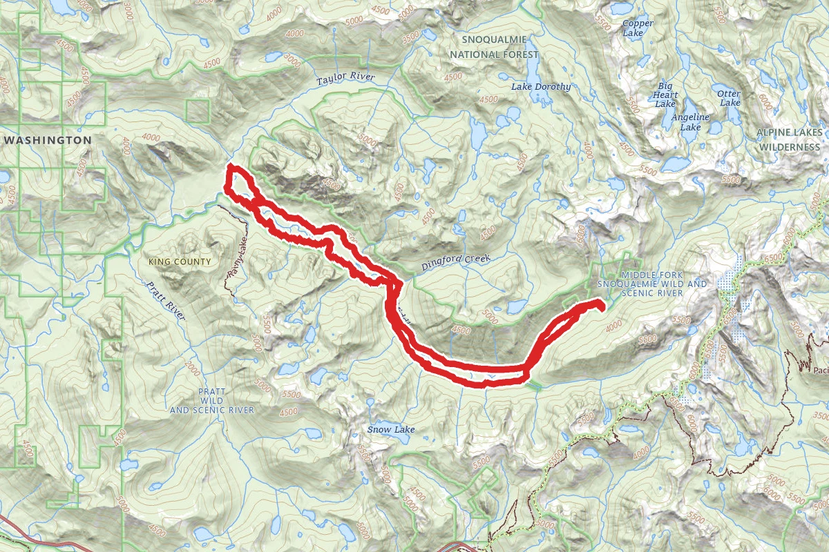 Middle Fork Snoqualmie Loop