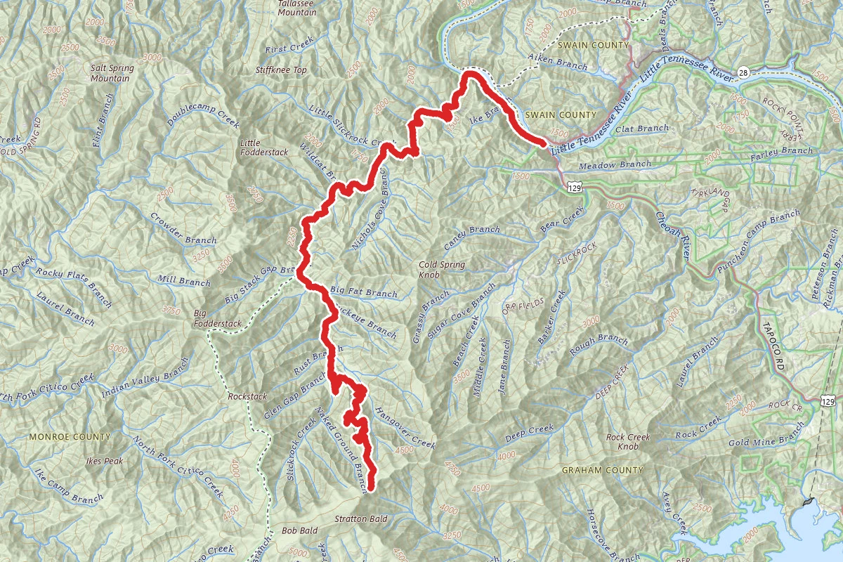 Slickrock Creek Trail