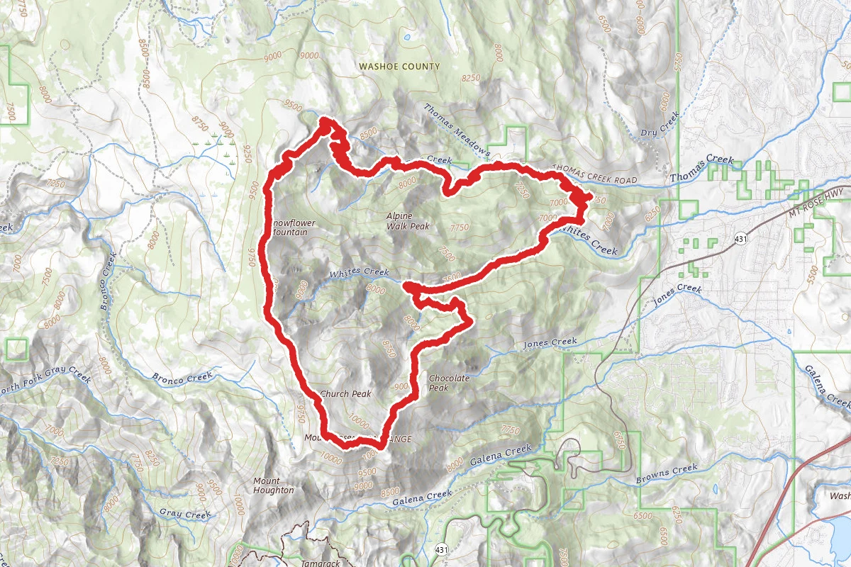 The Mount Rose Traverse