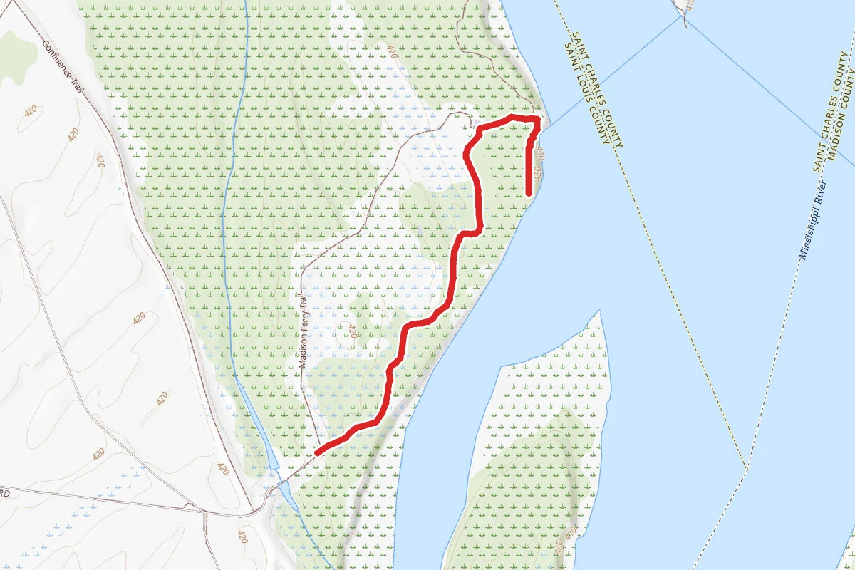 Columbia Bottom Bike Trail