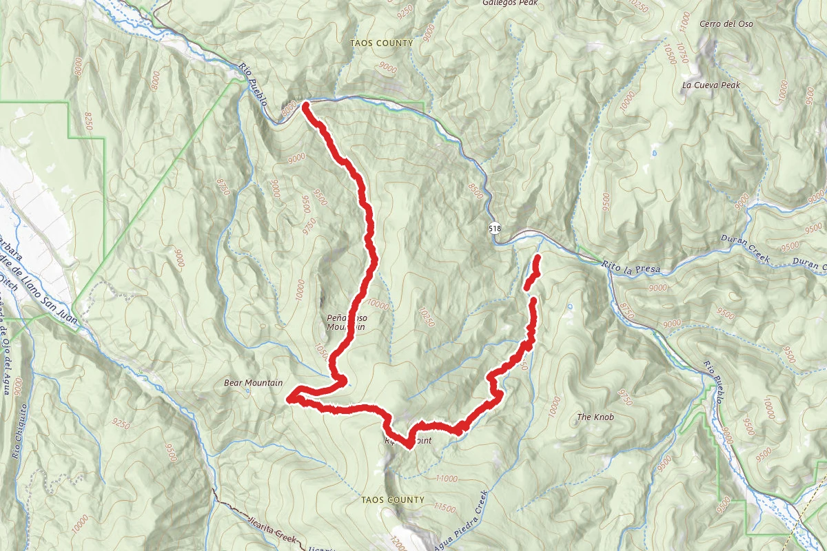 Comales Canyon Trail #22