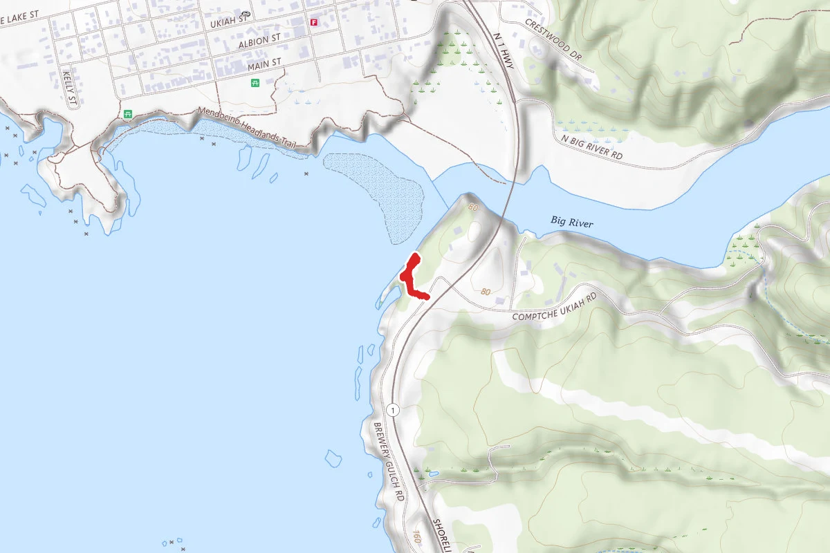 Mendocino Bay Viewpoint Trail