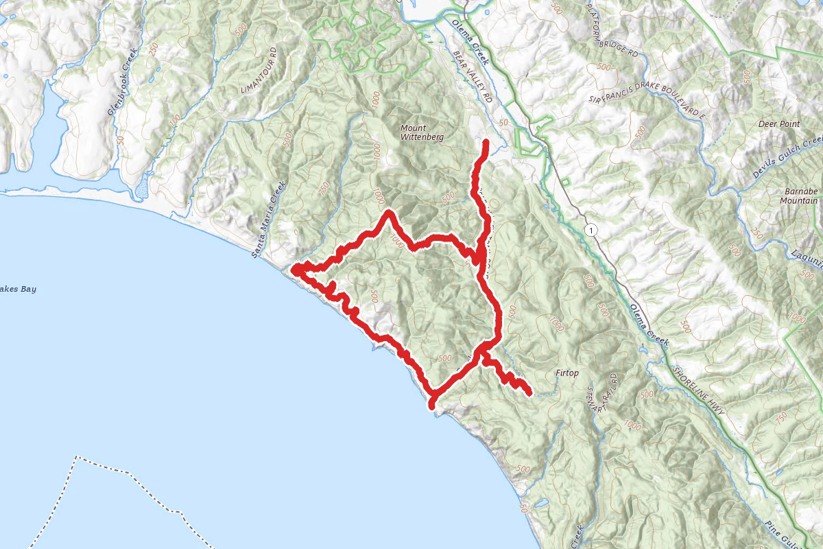 Woodward Valley Backpacking Loop
