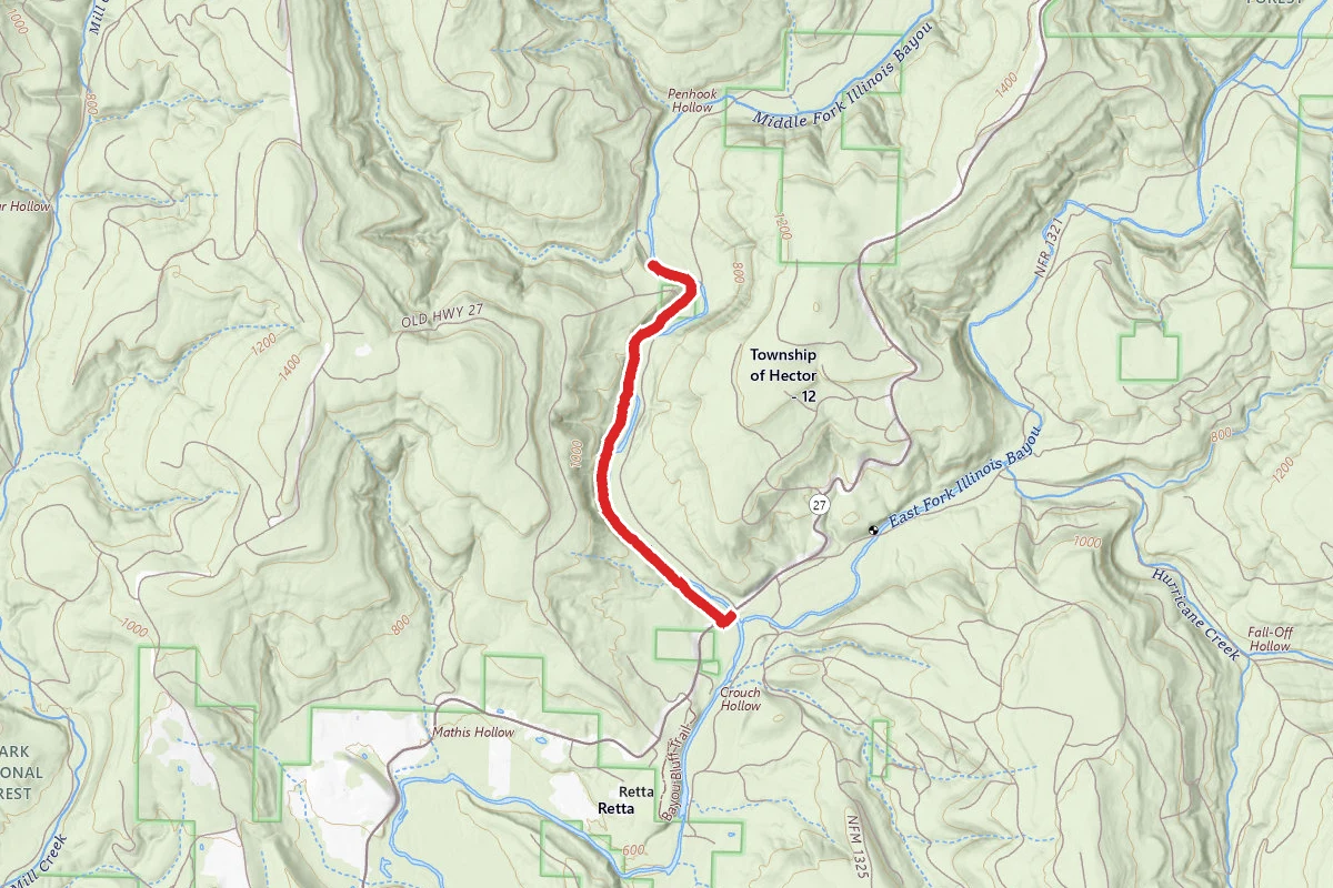 Middle Fork Road