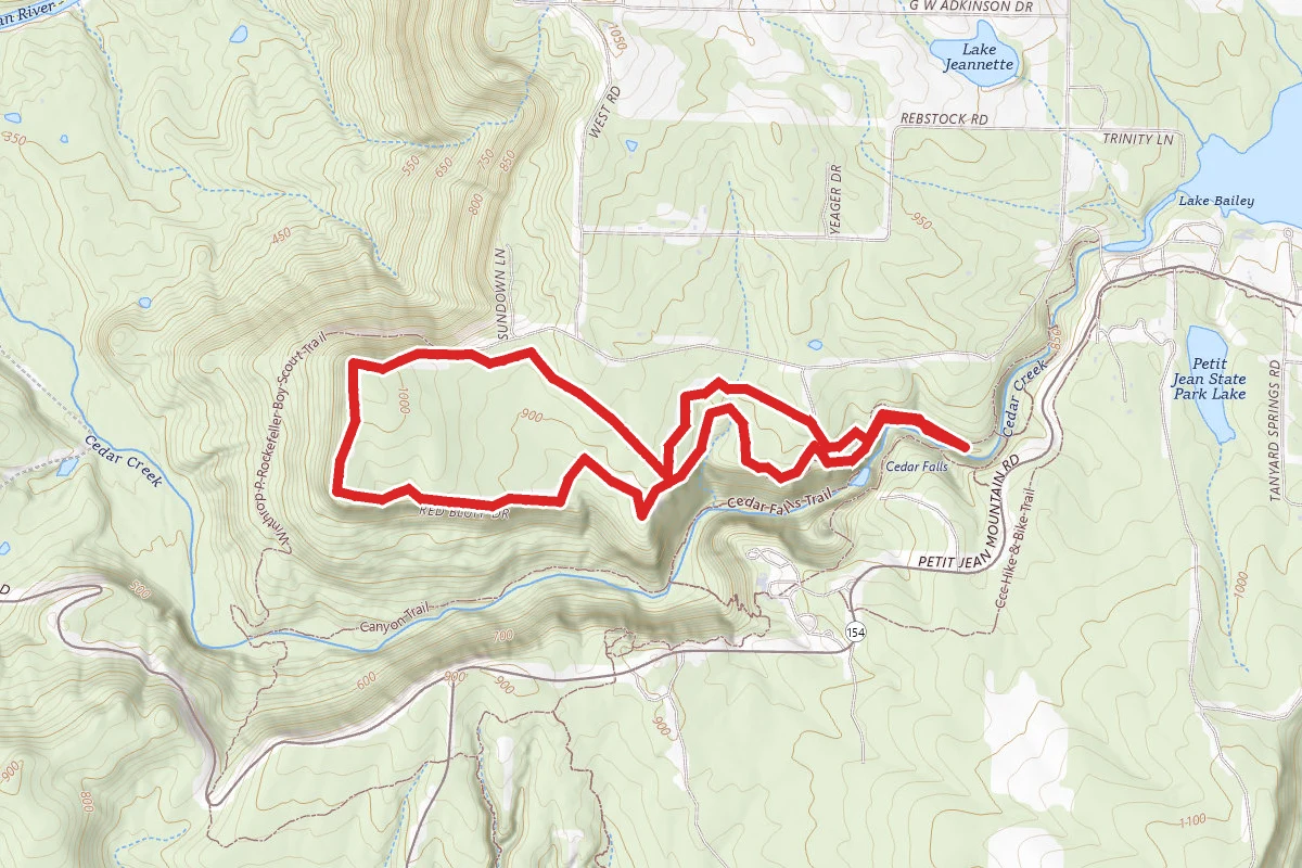 Rock House Cave and Lookout Trail