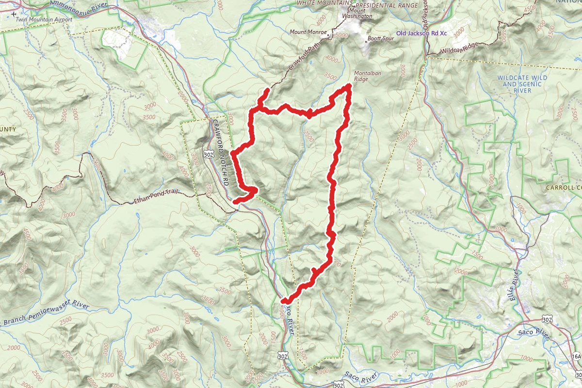 Southern Presidentials, Dry River and Montalbans