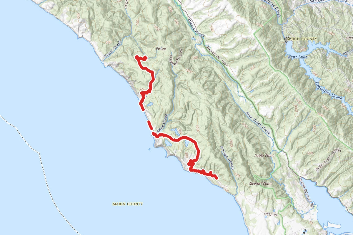 Glen Camp via Alamere Falls