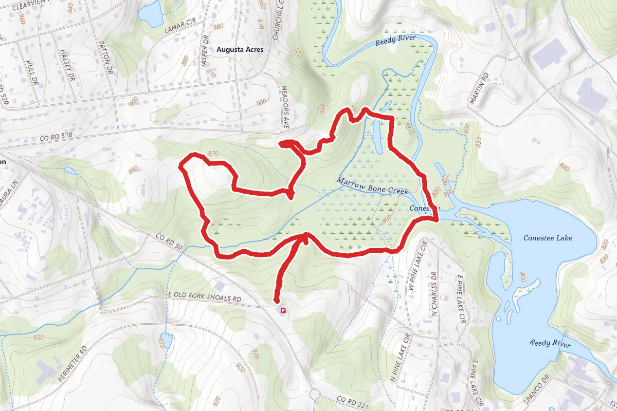 Lake Conestee Nature Park Loop