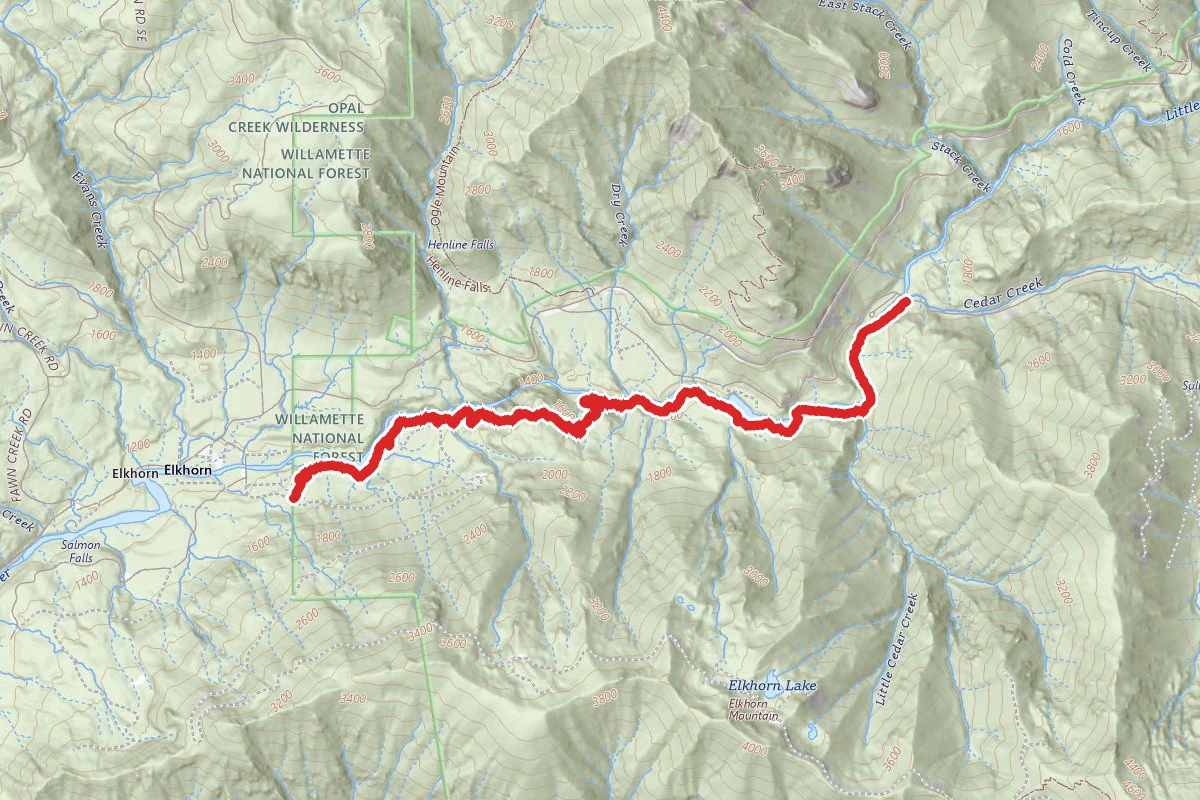 Little North Santiam Trail