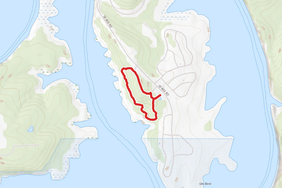 Bucksaw Campground Trail