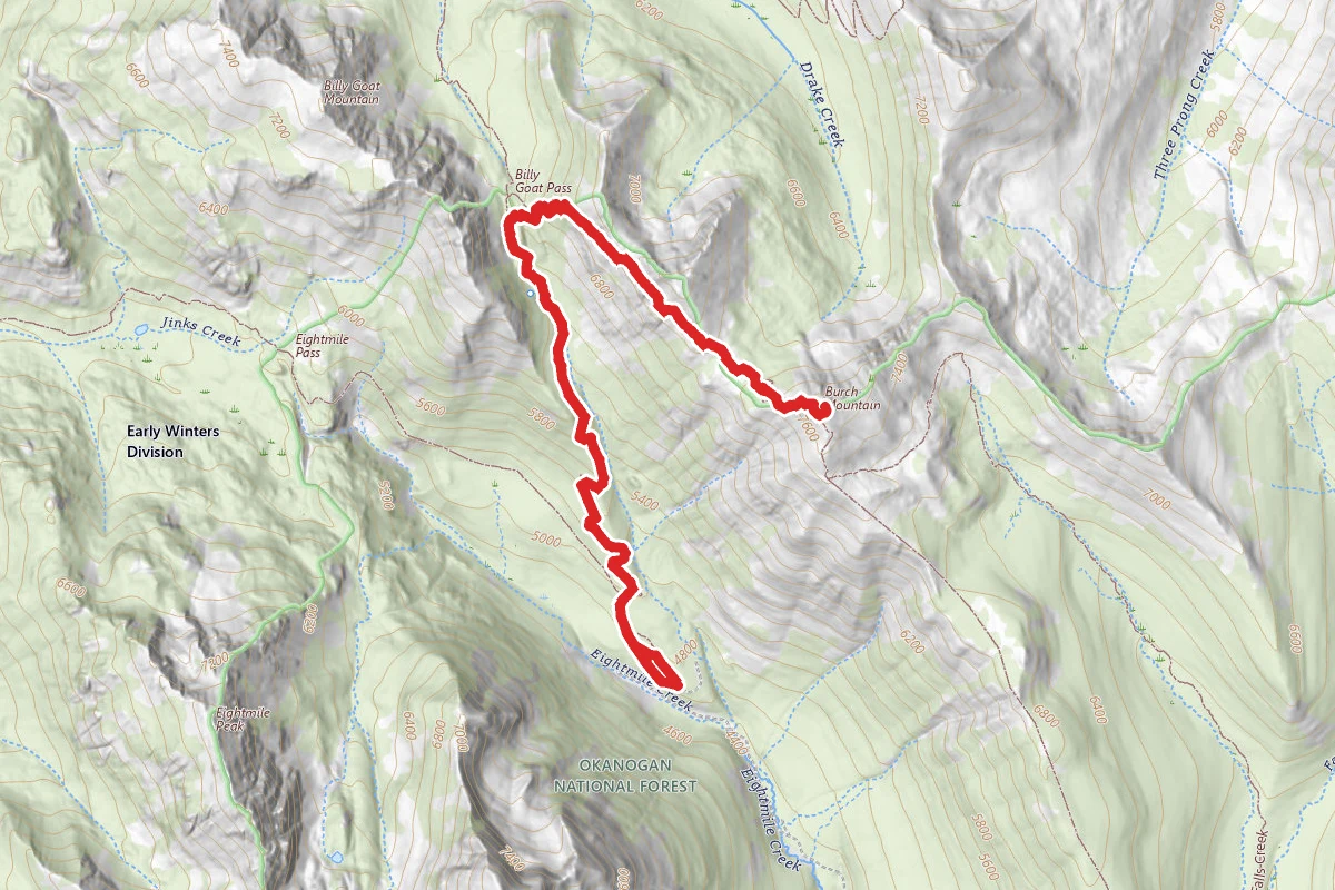 Burch Mountain Trail