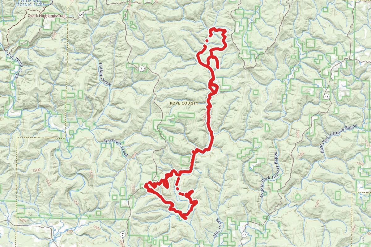Mack's Pines East Side Loop