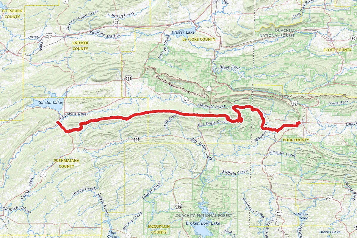 K-Trail (Kiamichi Trail)