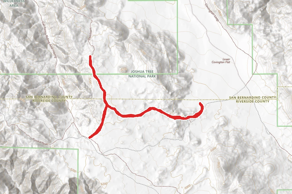 Covington Loop Segment and Deer Horn Trail