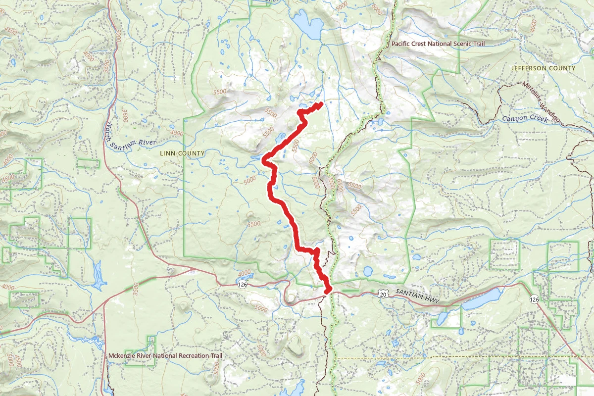 Bowerman Lakes Trail