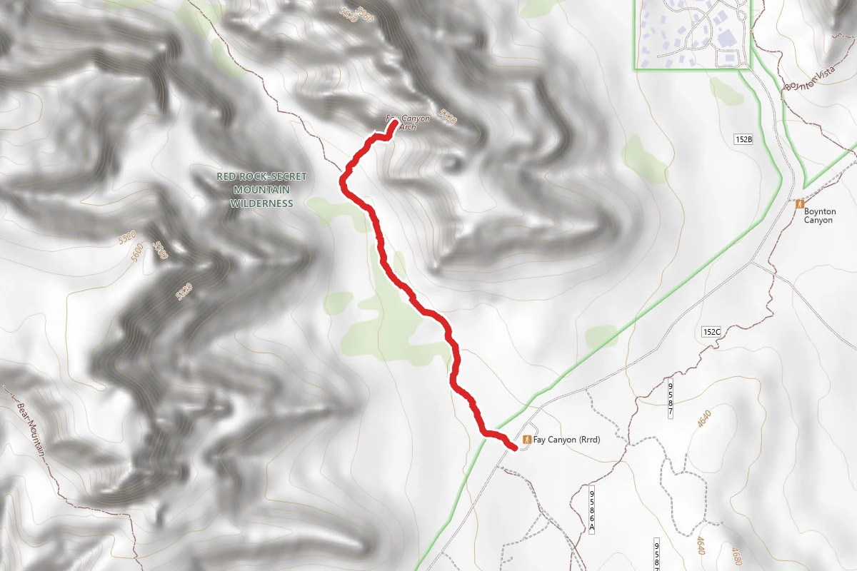 Fay Canyon Arch Trail
