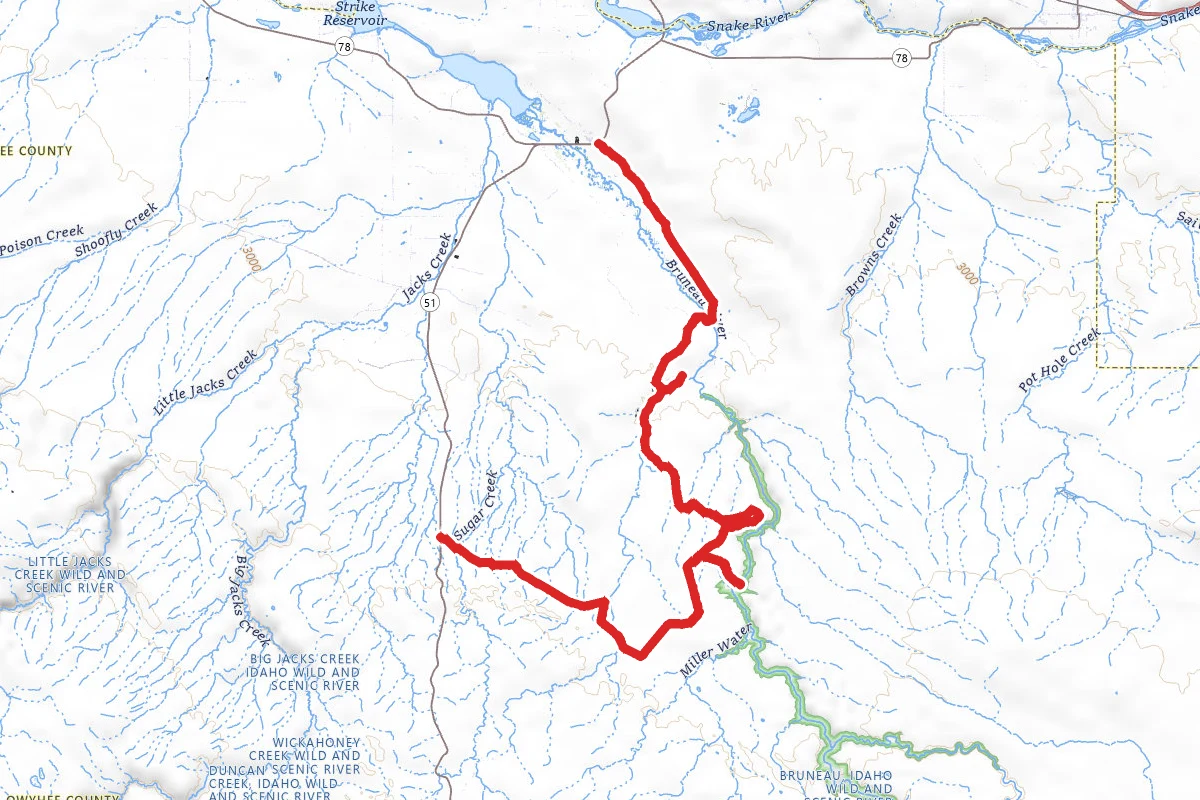 Bruneau River OHV Trail