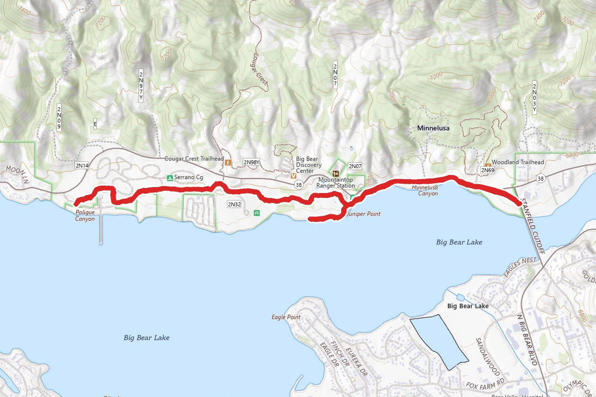 Alpine Pedal Path Trail