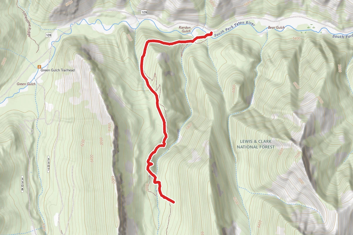Rierdon Gulch Trail