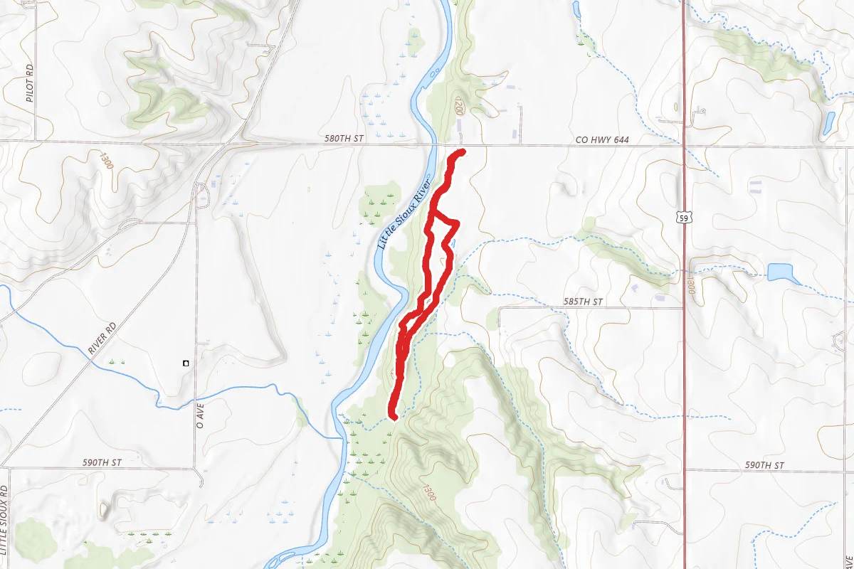 Redtail Ridge Habitat Area Trail